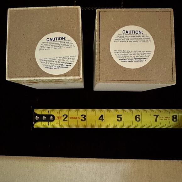 Outlander "Tell the Bees That I Am Gone" tealight holders - set of 2 NWOT - Picture 6 of 6